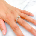 Decorative 18K Gold + Diamond Setting