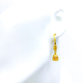 Dainty Delicate 22K Gold Chandelier Bali Earrings