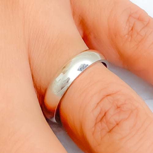 Modish Dome Platinum Band