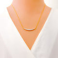 shimmering-trendy-18k-gold-diamond-necklace