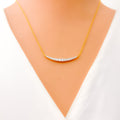 shimmering-trendy-18k-gold-diamond-necklace