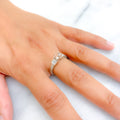 Minimalist Radiant Platinum + Diamond Setting