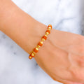 Iconic Lustrous 22k Gold Rudraksh Bracelet 