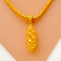 Chic Timeless 22k Gold Pendant 