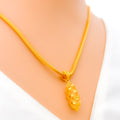 Chic Timeless 22k Gold Pendant 