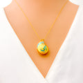 delightful-trendy-21k-gold-necklace