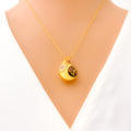 charming-captivating-21k-gold-cz-necklace