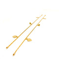 Shimmering Charmed 22K Gold Anklet Pair