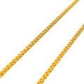 Opulent Radiant 22K Gold Anklet Pair