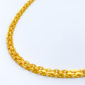 Double Wide Flat Link 22K Gold Chain