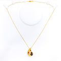 charming-captivating-21k-gold-cz-necklace