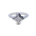 Ornate High Finish 18K Gold + Diamond Ring 