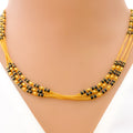Attractive Triple Chain 22k Gold Mangal Sutra
