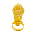 Extravagant Traditional 22k Gold Overall Finger Ring 