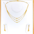 Gorgeous Graceful Three Lara 22K Gold Necklace Set