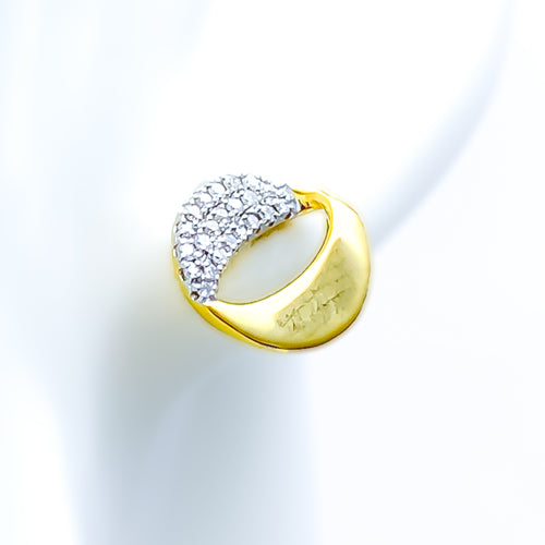 charming-polished-18k-gold-diamond-earrings