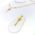 blooming-stylish-22k-gold-necklace-set
