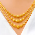 shimmering-triple-lara-22k-gold-necklace-set