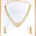 shimmering-triple-lara-22k-gold-necklace-set