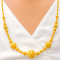 Magnificent Bead Orb 22k Gold Long Necklace 