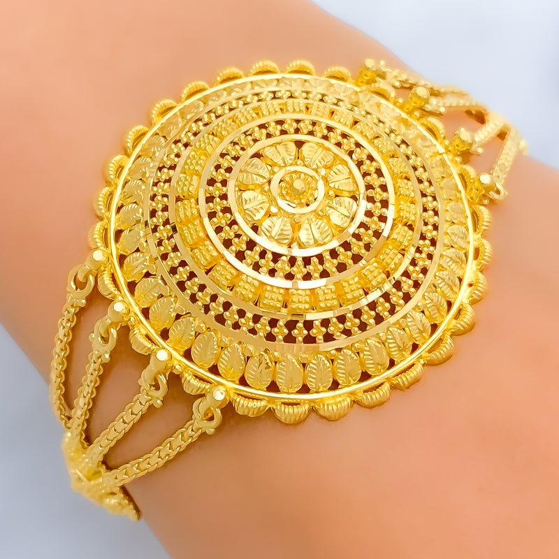 opulent-lovely-22k-gold-medium-statement-bracelet