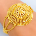 decadent-flower-22k-gold-medium-statement-bracelet