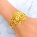 decadent-flower-22k-gold-medium-statement-bracelet