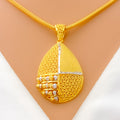 charming-two-tone-22k-gold-pendant-set