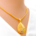 charming-two-tone-22k-gold-pendant-set