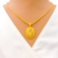 bold-regal-22k-gold-pendant-set