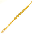 decorative-flower-lined-22k-gold-bracelet