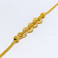 Vibrant Adorned 22K Gold Bracelet