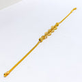 Vibrant Adorned 22K Gold Bracelet