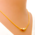 Dainty Refined 22k Gold Necklace 