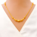 Noble Opulent 22k Gold Necklace 