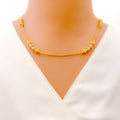 Stylish Palatial 22k Gold Necklace 