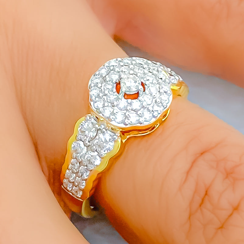 Shop Sydney Evan 14k Gold & Diamond Fluted Baguette Signet Ring