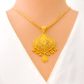 Special Multi-Bead 22k Gold Pendant Set 