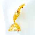 elegant-ethereal-22k-gold-jhumki-earrings
