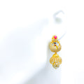 decadent-shimmering-22k-gold-jhumki-earrings