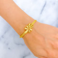 Radiant Reflective 22k Gold Leaf Bracelet 