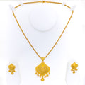 Special Multi-Bead 22k Gold Pendant Set 