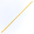 Radiant Reflective 22k Gold Bracelet 