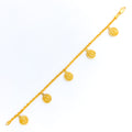 exquisite-adorned-22k-gold-charm-bracelet