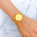 beautiful-charming-21k-gold-bangle-bracelet