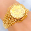 geometric-blooming-21k-gold-bangle-bracelet