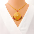 Impressive Intricate Dressy 22k Gold Pendant