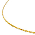 Sleek Lightweight 21K Gold Chain 