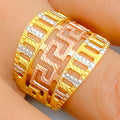 Iconic Geometric 21K Gold Ring 