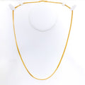 Double Box 22K Gold Chain